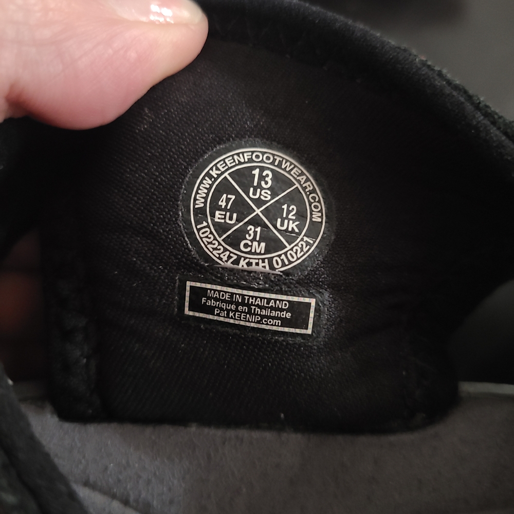 Keen Newport Sandals Size 13 Black Fisherman Water Shoes - Picture 8 of 8